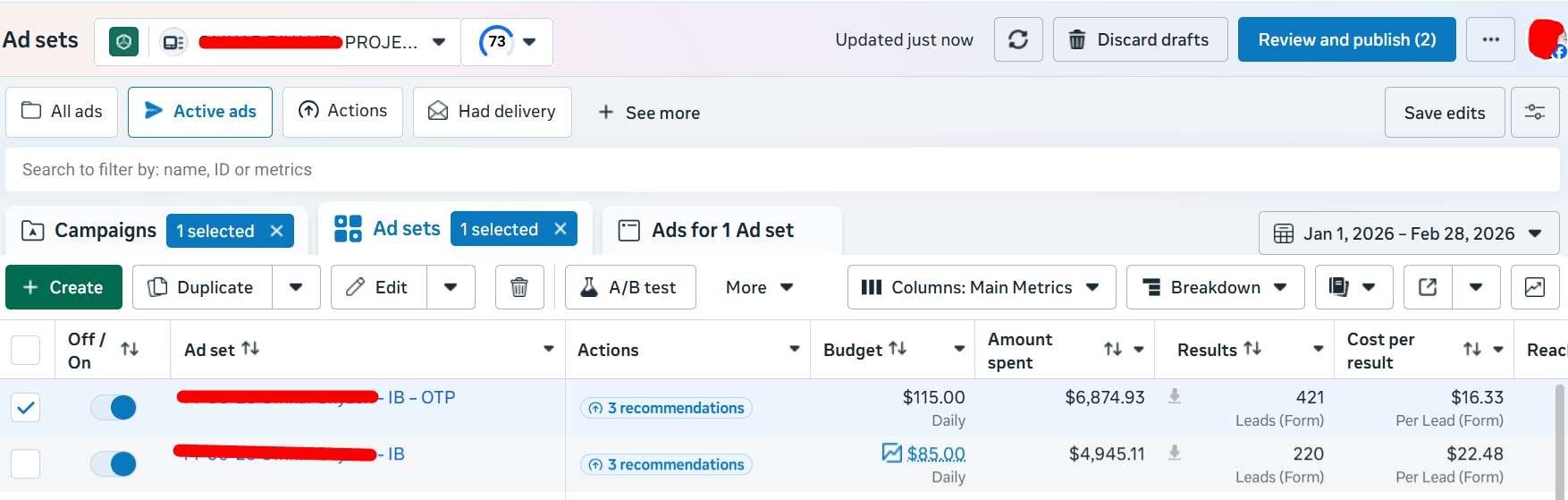Meta Ads Results - 641 Leads - 2 Months